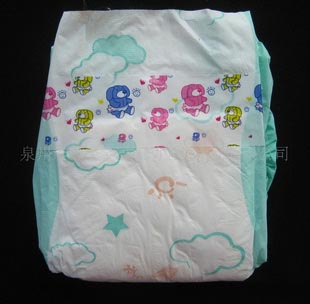 供應PE貼PE膜防側漏嬰兒紙尿褲