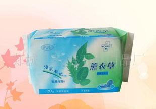 供應(yīng)薰衣草（干爽網(wǎng)面）衛(wèi)生巾女性健康衛(wèi)生巾