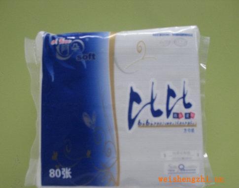 供應(yīng)：廠(chǎng)家直銷(xiāo)生活用紙比比40抽小方巾抽紙