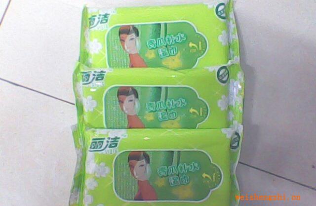 麗潔牌10片裝多種香味清潔濕巾