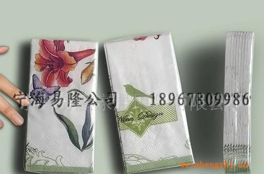 出口特价原单21*21食品级印花手帕纸（colornapkin）