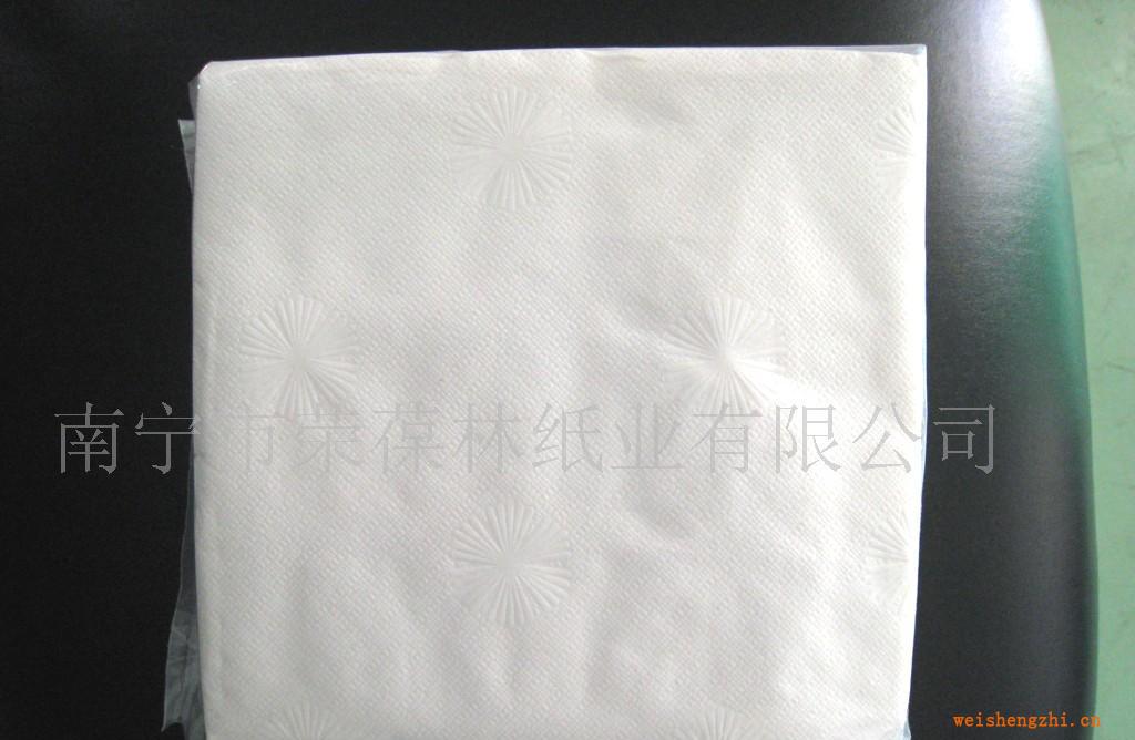 低价供应优质原浆1/4折30cm*30cm午餐巾纸巾