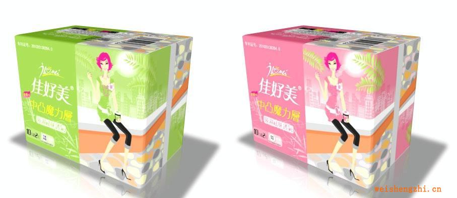 供应吸水性好渗透性强熟睡0负担中凸魔力层超长310mm卫生巾