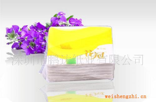 [廠家直銷]高品質(zhì)100%原木漿花冠餐巾紙