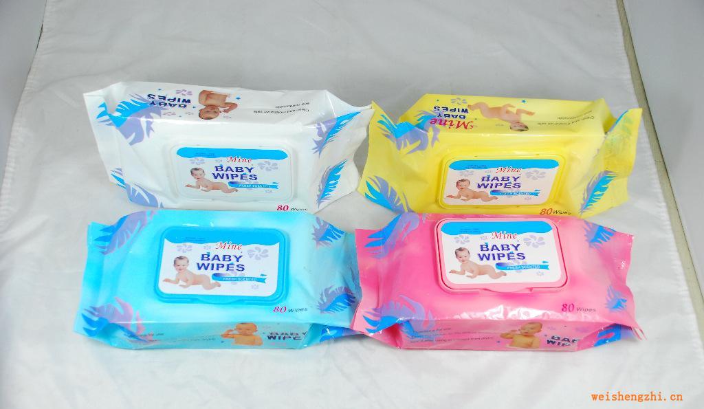 BABYWIPES--婴儿湿巾，口手湿巾，护肤柔湿巾