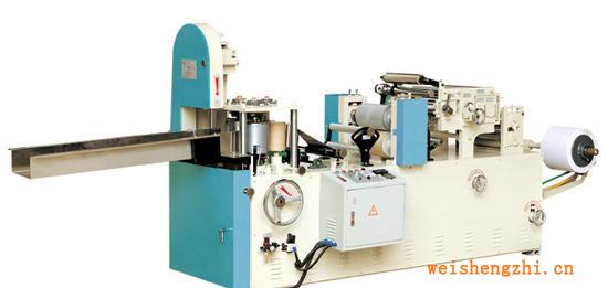 供應單色彩印壓花餐巾機