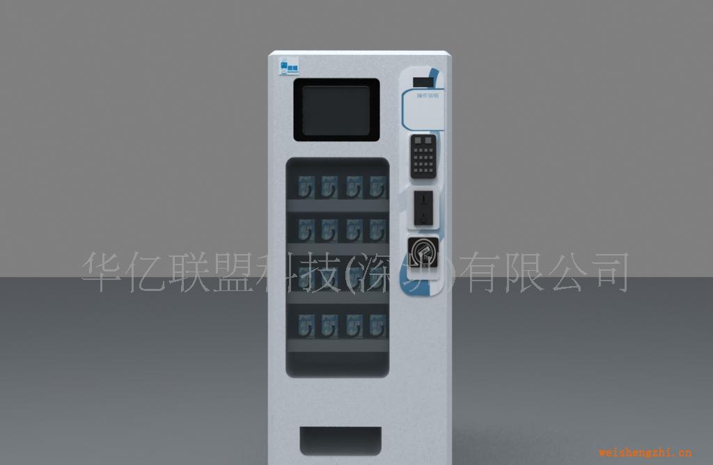 微超W-TD810综合自动售货机弹簧出货结构配置液晶广告机