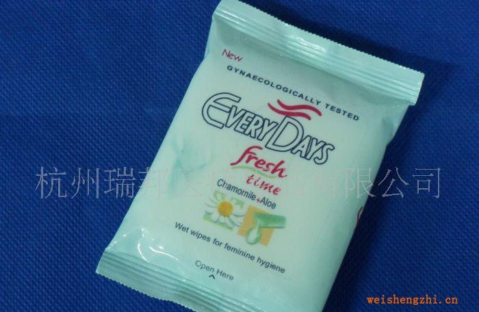 母親節禮品10片裝成人女性潔陰抗菌濕巾