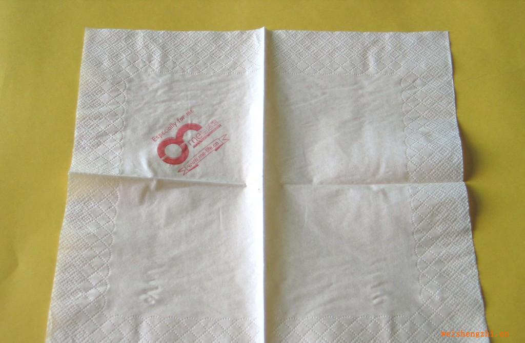 供应餐巾纸【餐巾尺寸25*25cm，印刷2个色】