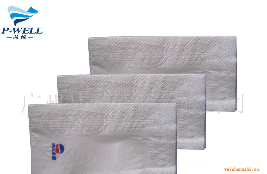 厂家直销广告原木浆餐巾纸纸巾