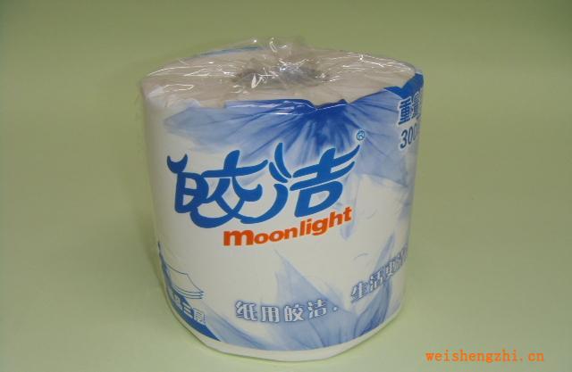 供應(yīng)皎潔200g精品三層10只裝卷筒紙