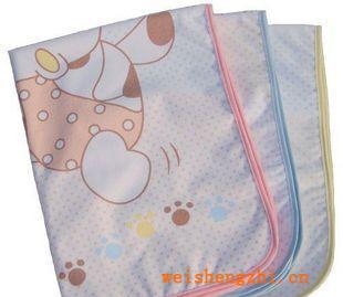 婴儿尿垫/毛巾面料/婴儿隔尿垫/防水卡通尿布垫55cm*75cm