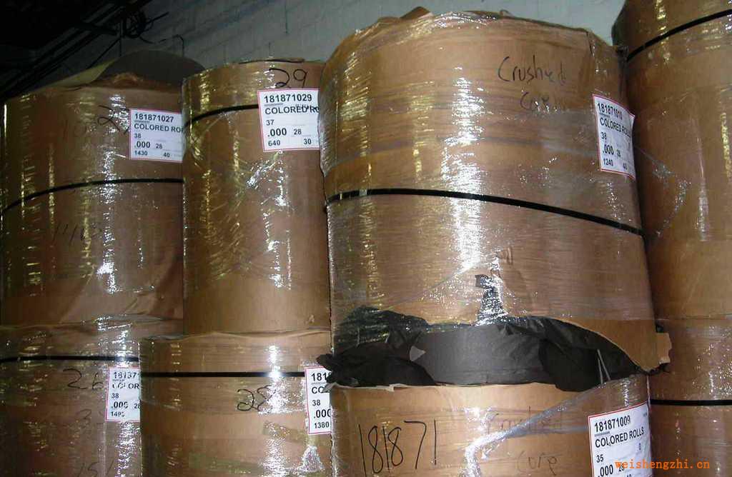 长期供应美国进口防油纸40g咖啡色巧克力色