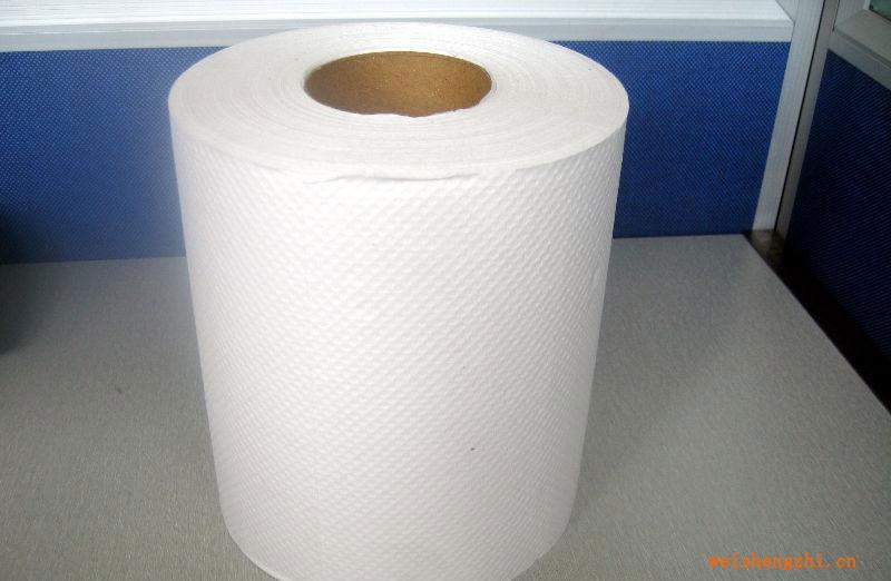 卫生纸擦手纸维达卷筒卫生纸半木浆卫生纸蓝色擦手纸