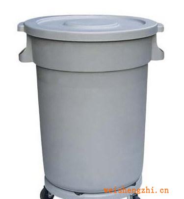 AF07503（80升）園形垃圾桶（帶底座）