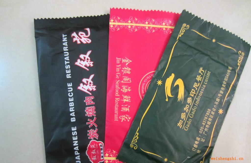 標準規格濕巾，可定做各規格，一次性濕巾，餐飲用濕巾