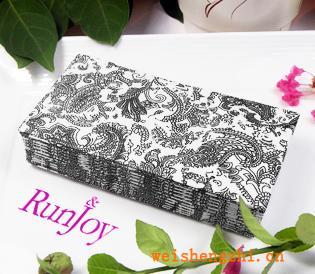 供应广告手帕纸巾印刷手帕纸巾Runjoy品牌面巾纸