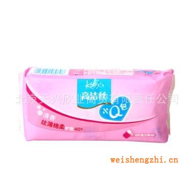 高潔絲小Q包絲薄護(hù)墊清香型40片