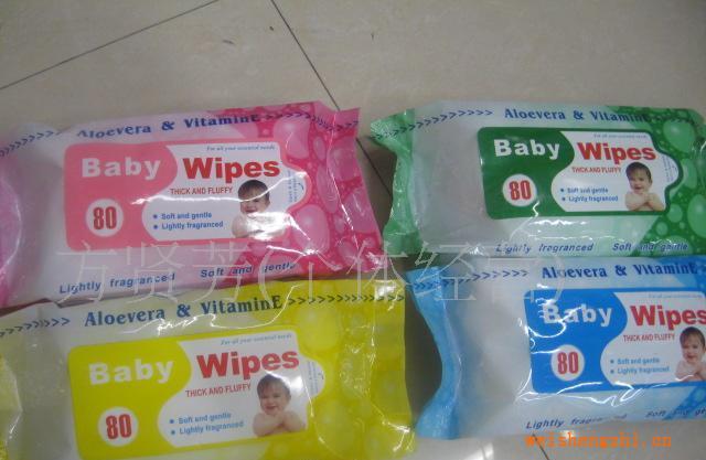 供应80片强生香型婴儿柔湿巾