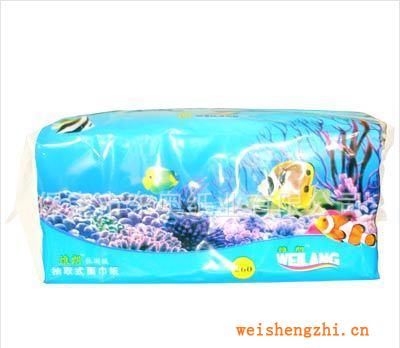 专业销售柔软舒适清香型抽取式面巾纸