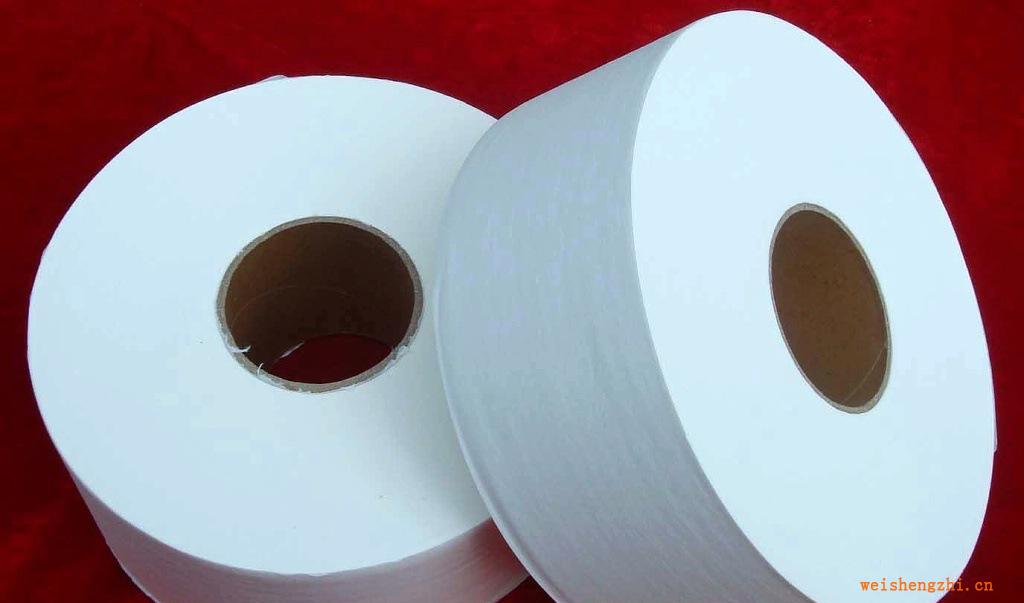 【大盘纸】纸巾厂家生产珍宝纸质商用大卷纸！卫生纸！纸巾