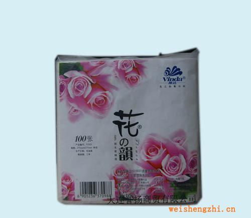 【特價供應】維達花之韻餐巾紙，批量訂購，價格更低，保證品質！