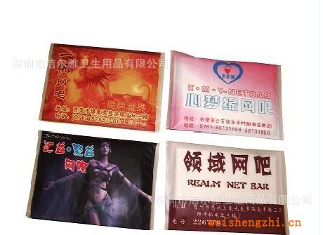 深圳广告钱夹纸，广告荷包纸，广告湿纸巾，广告系列纸巾