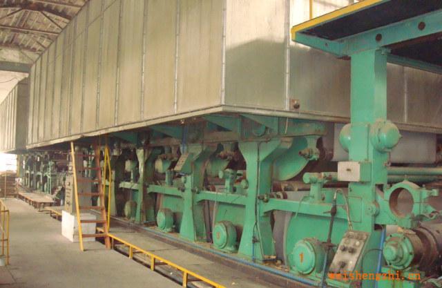 1760/120長(zhǎng)網(wǎng)多缸文化紙、印刷紙?jiān)旒垯C(jī)、箱板紙?jiān)旒垯C(jī)