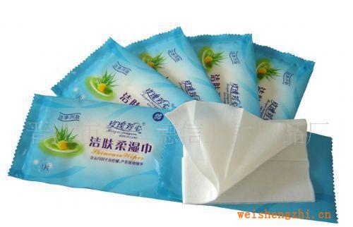 供應(yīng)濕巾，單片潔膚濕巾，水果香味濕巾，清爽濕巾，航空濕巾