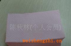 供应粉色1/8折餐巾纸(图)