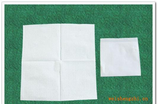 双层餐巾纸
