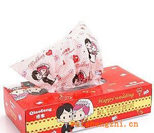 僑豐婚慶印花面巾紙/婚宴用品/婚禮用品/結婚用品/婚慶用品