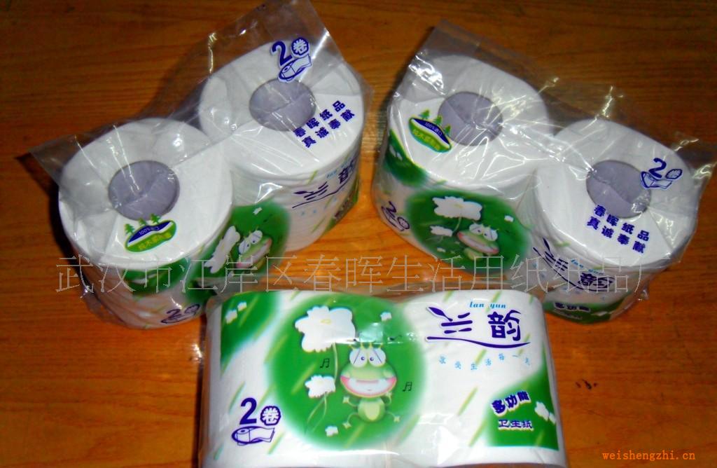 武汉厂家特价供应原生浆纸2卷装卷筒纸卫生纸