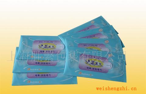 供应包装袋、餐巾纸包装、湿纸巾袋，纸巾塑料袋印，标贴，上海