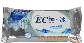 正品批发厂家直销EC冰卫生湿巾10片装（非独立包装）E03【特价】