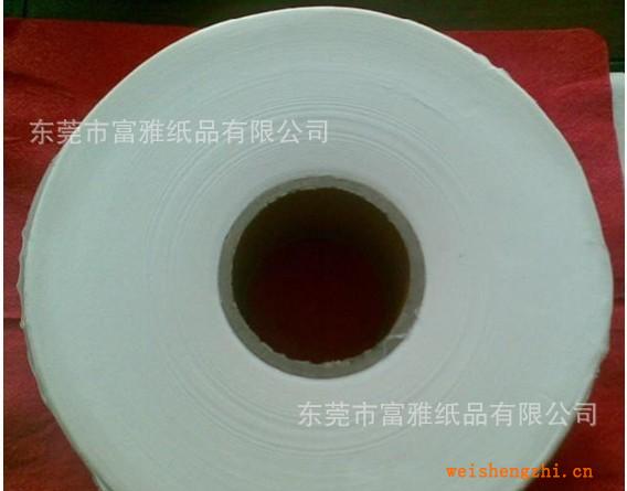 廠家批發(fā)純木漿700克雙層酒店用大盤紙，廁所用紙，大卷紙