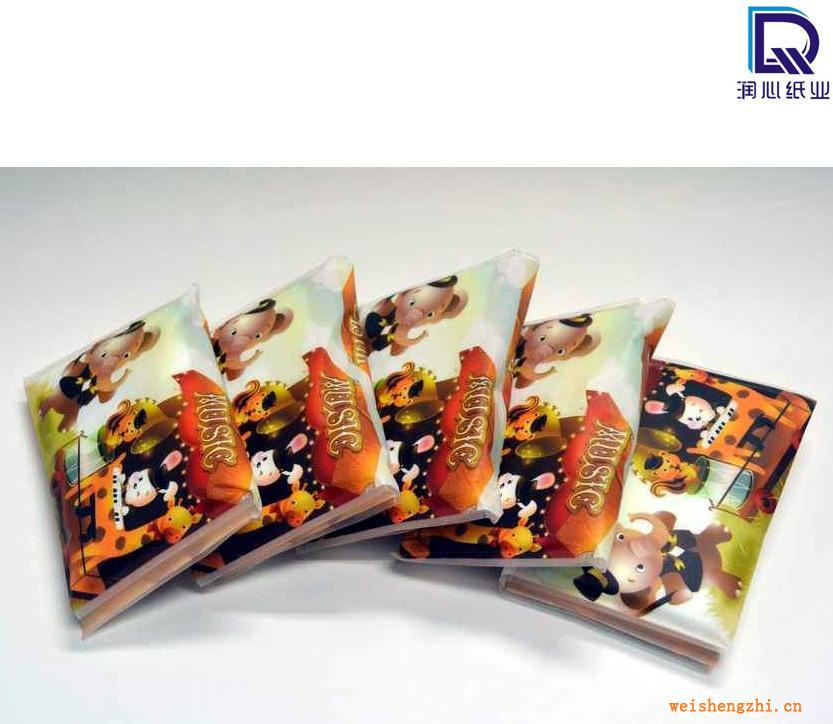 廠家直供優(yōu)惠紙巾，荷包紙巾，出口荷包紙巾廣告紙巾批發(fā)