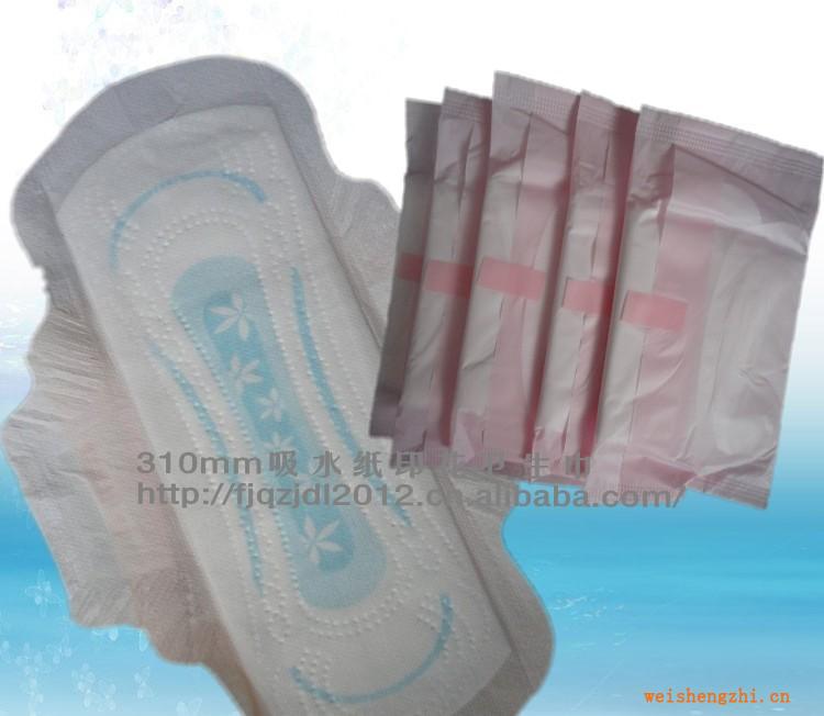 衛(wèi)生巾批發(fā)代理泉州衛(wèi)生巾廠家加工代理加長(zhǎng)夜用310MM網(wǎng)面衛(wèi)生巾