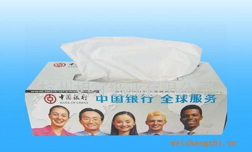 OEM廣告抽紙可按客戶要求定做