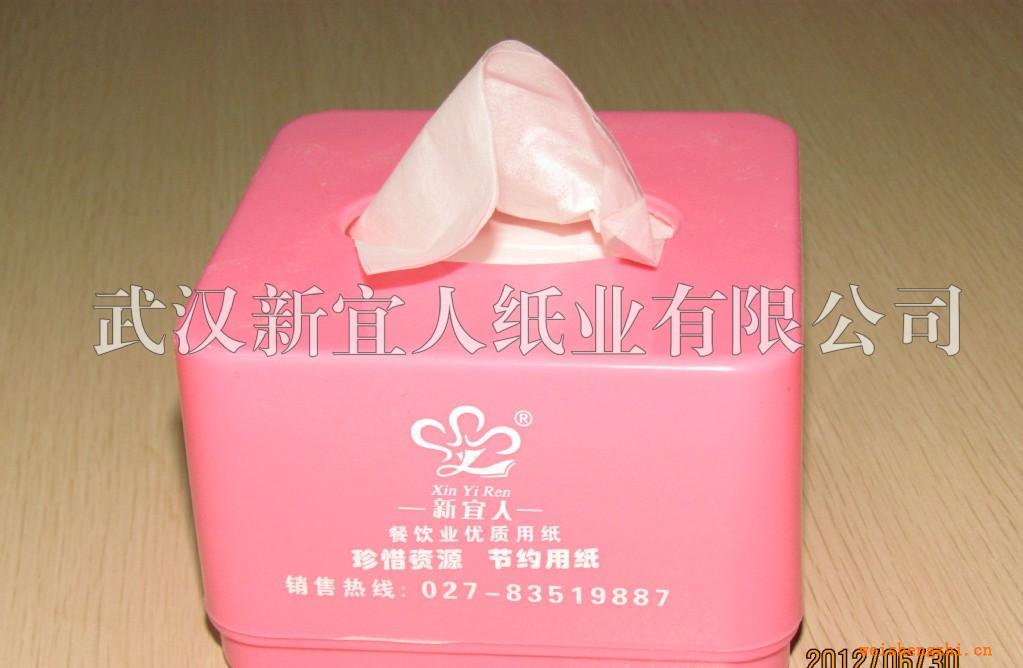 武汉纸巾加工订制（散装早餐纸巾）厂家直销盒抽式纸巾批发