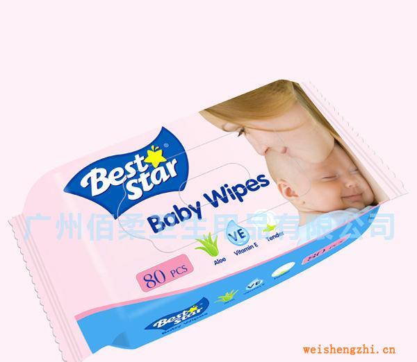 BESTSTAR婴儿湿巾80片装（图）
