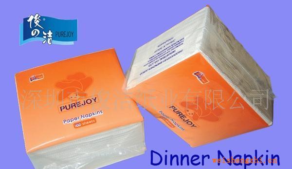 专业生产各种规格餐巾纸，两色印刷餐巾纸