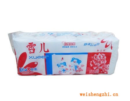 供應山東菏澤衛(wèi)生紙廠家--雪兒品牌衛(wèi)生紙批發(fā)代理