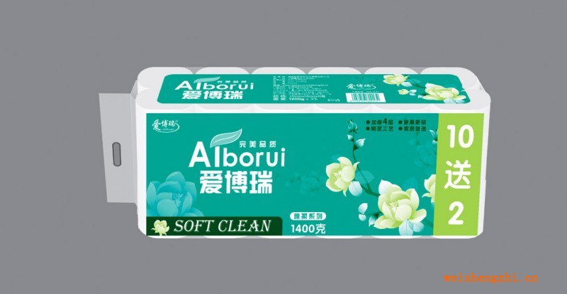 爱博瑞1400克12卷ABR-336/保定卫生纸/满城县辰宇