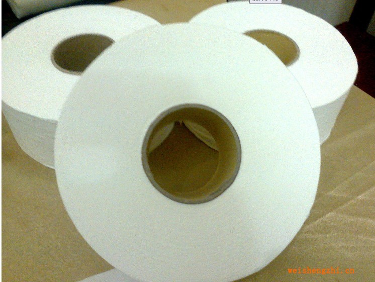 聚源纸业有限公司厂家直销 厕用大卷纸 小盘纸 6.6kg箱装