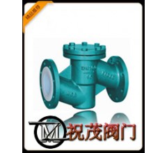 H41J-16衬胶止回阀
