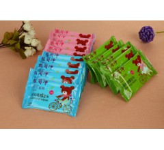 极简净清洁湿巾小包10抽湿纸巾便携随身湿纸巾批发